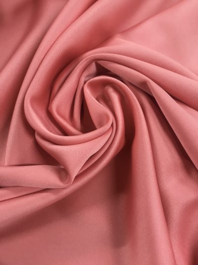 Crepe Satén Venecia coral-