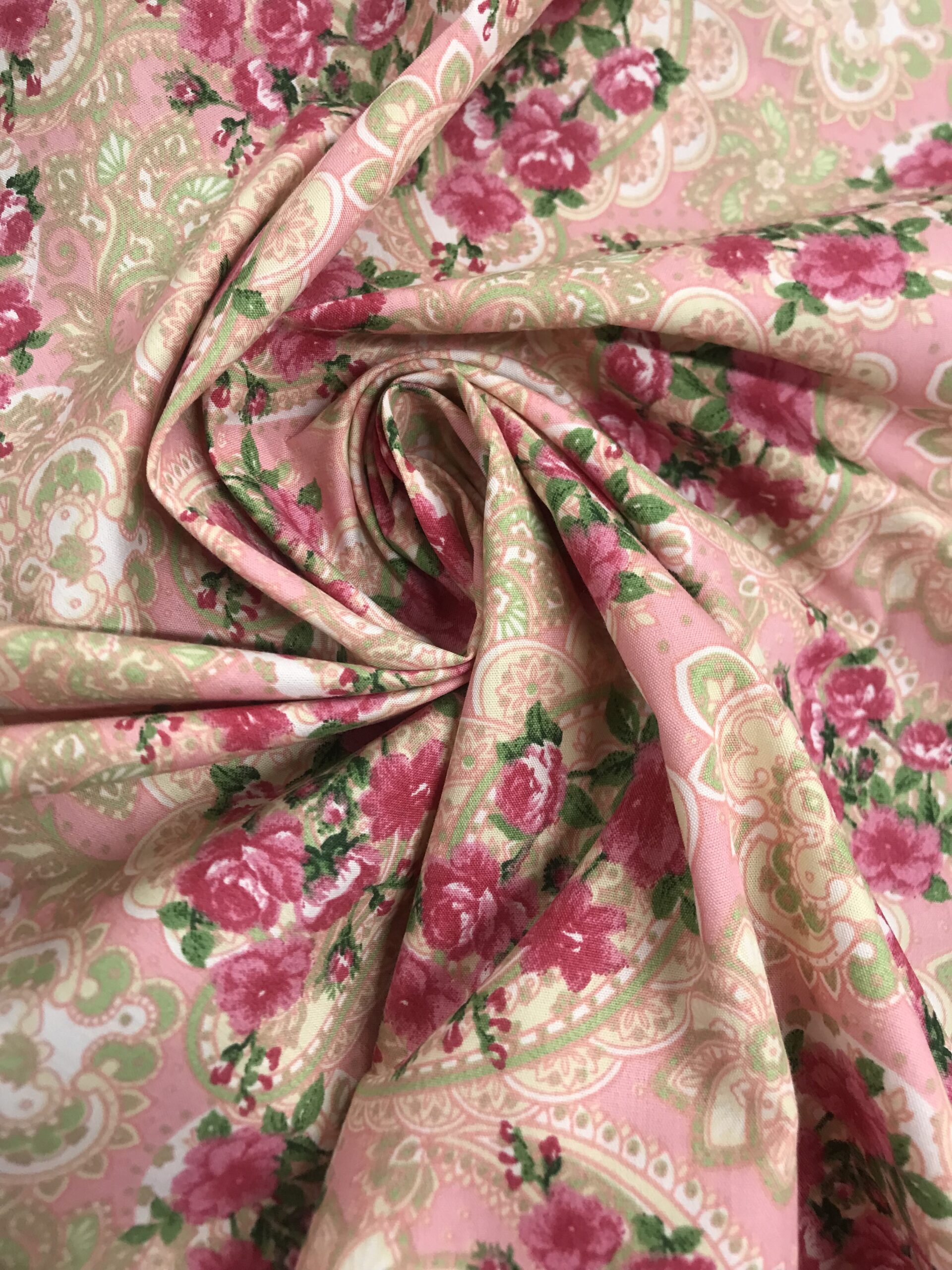 Popelín Flamenca Olvera Rosa