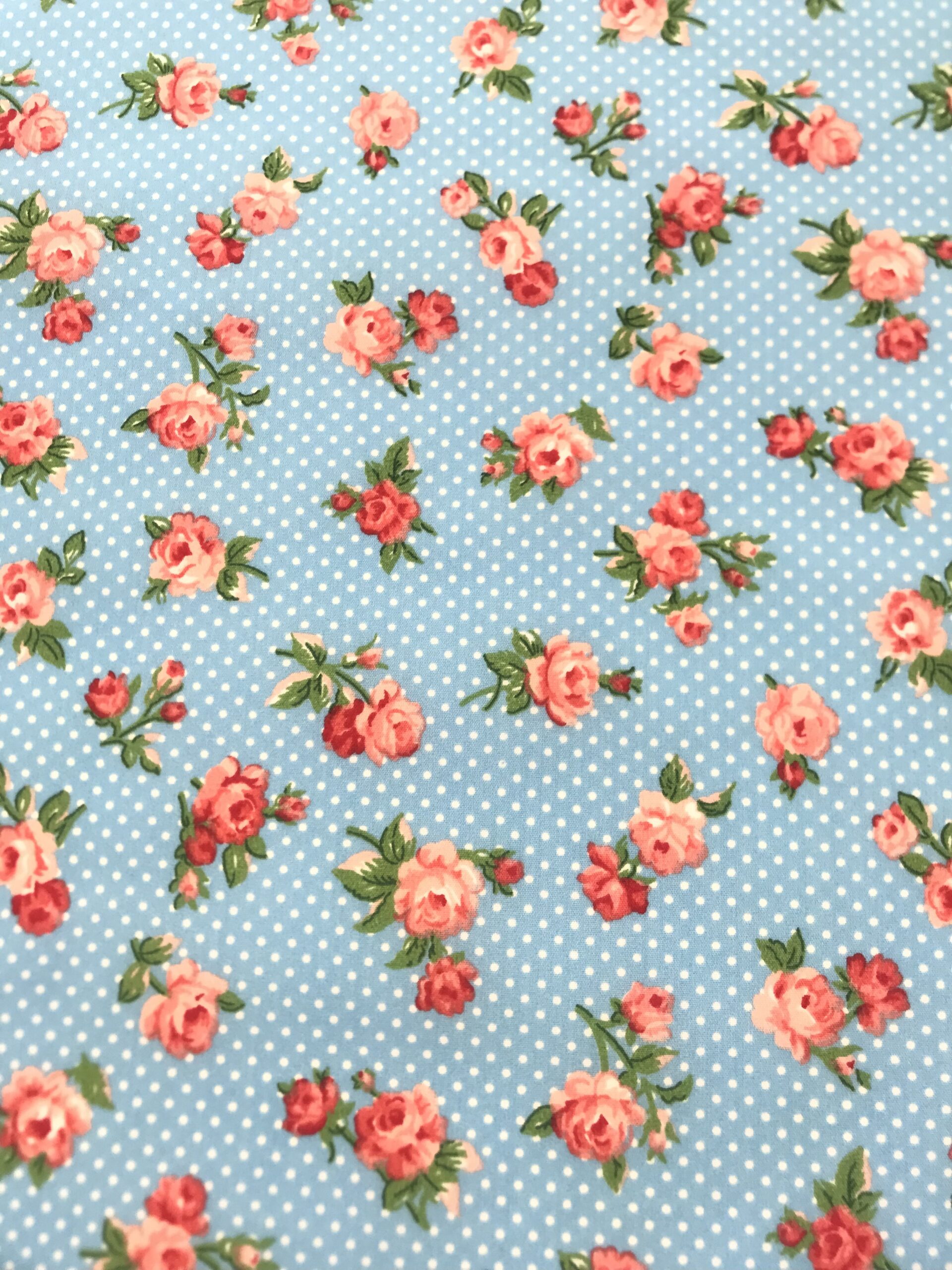 Popelín Flamenca Olvera Celeste coord.