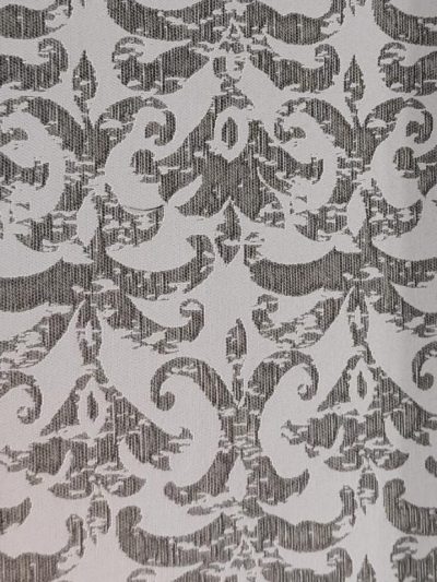Jacquard damasco crudo/gris