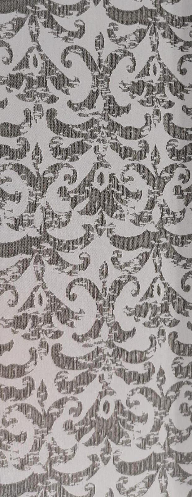 Jacquard damasco crudo/gris