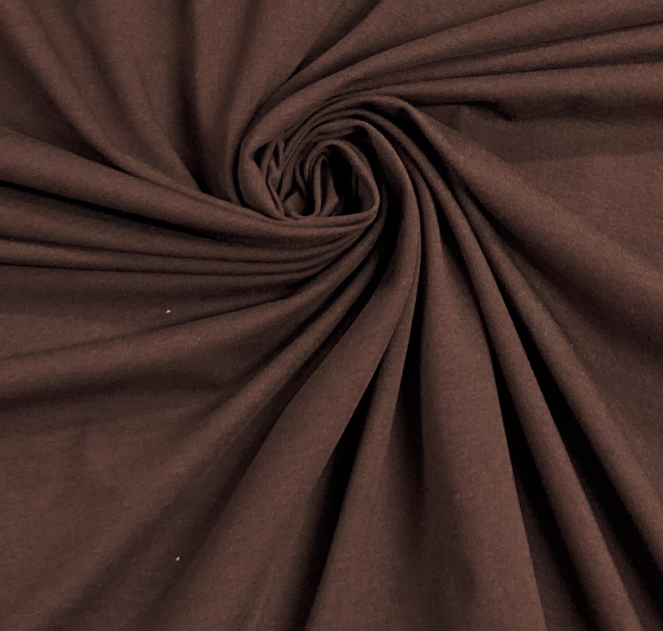 Punto algodón chocolate