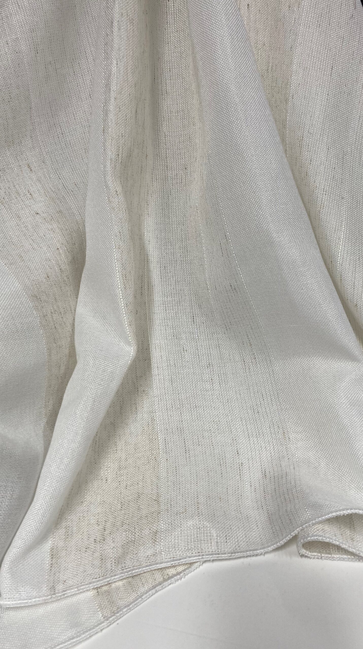 Visillo blanco 640 Líneas Lino