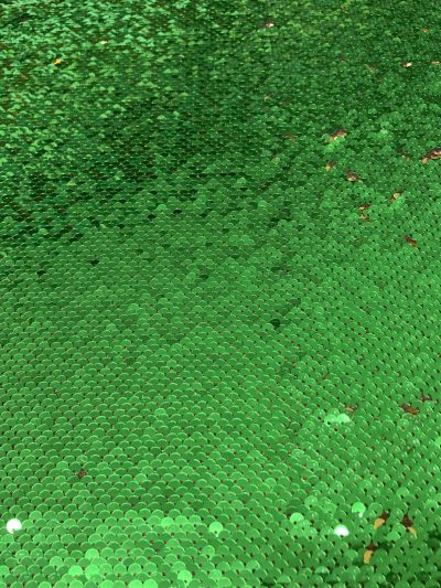 Lentejuela mágica o doble faz verde/oro