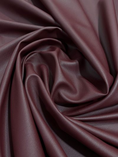 Polipiel Sintética elástica burdeos