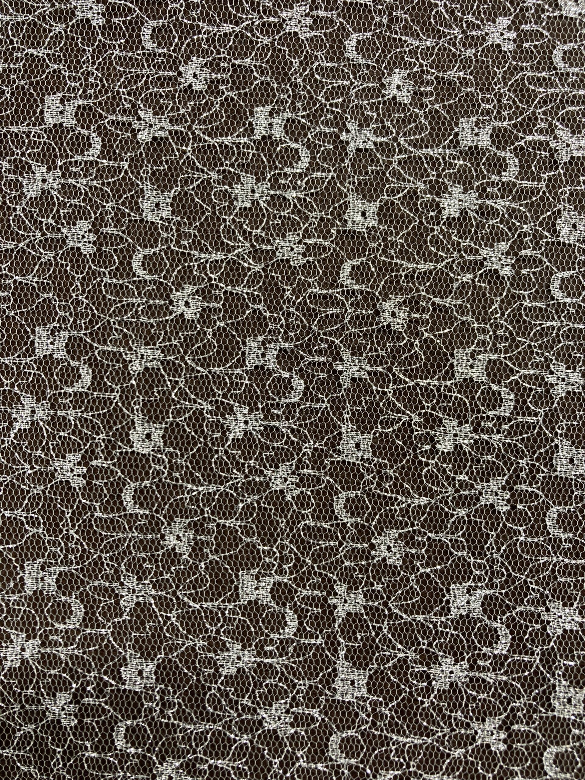 Tul fantasía aureo red plata