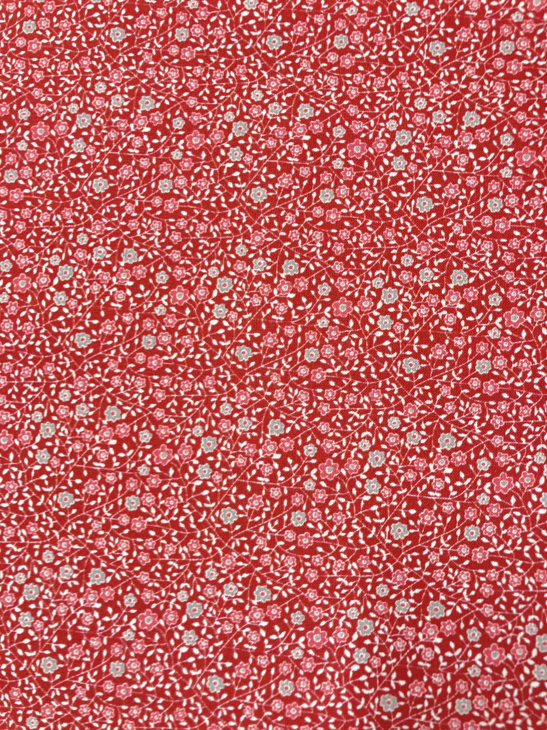 Flores f.rojo burdeos Indigo