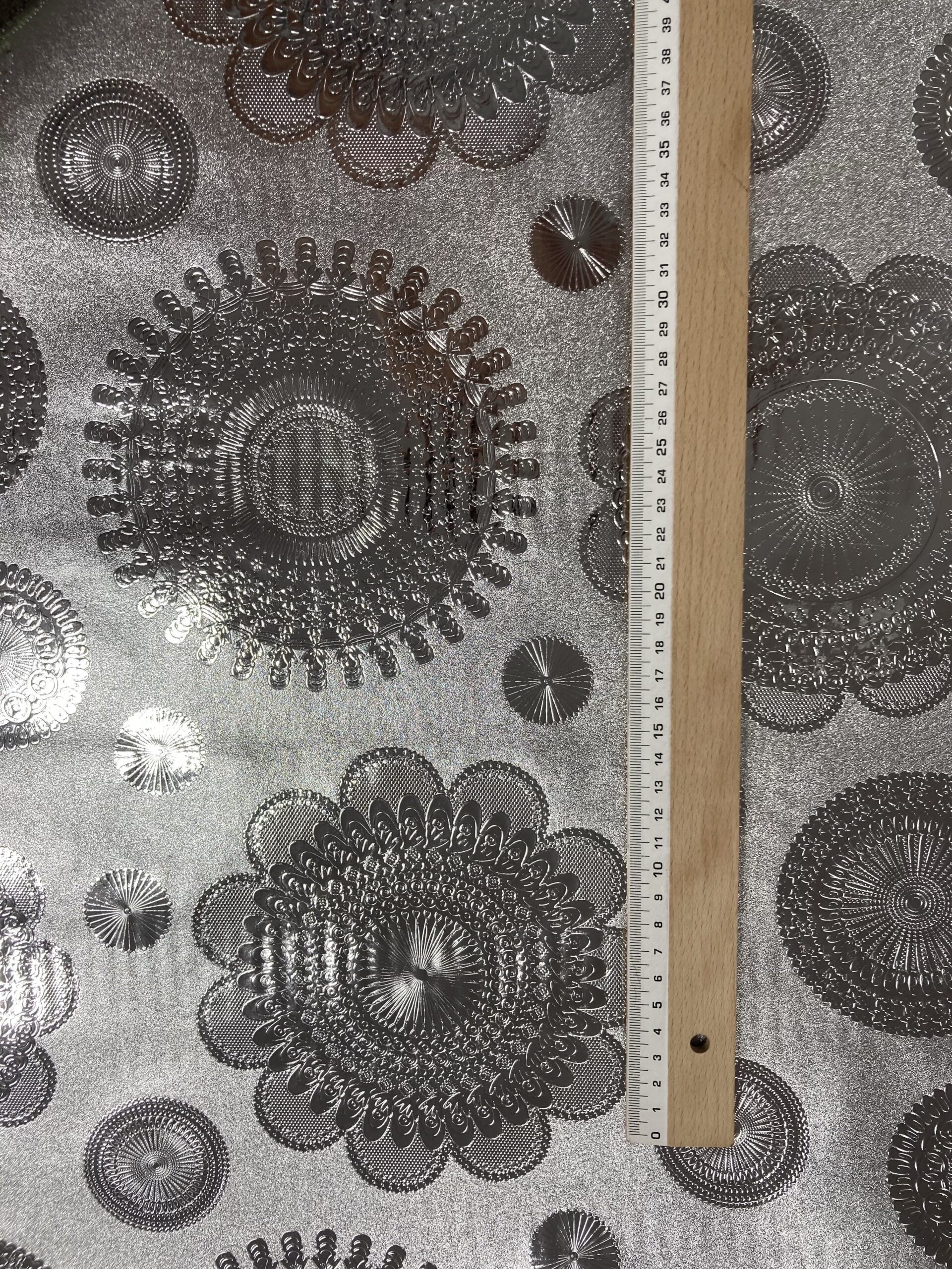 Mantel PVC Orquidea metal espejos