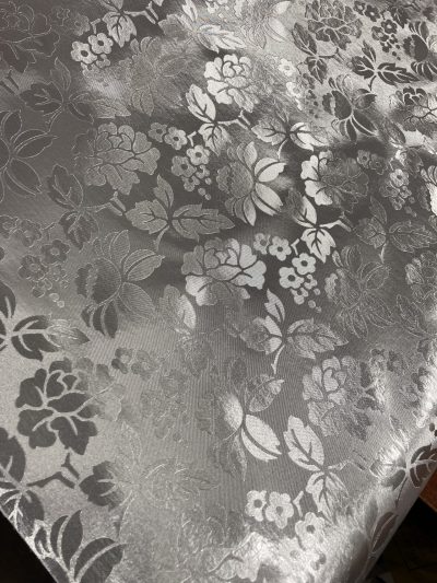 Mantel PVC Orquidea metal flores