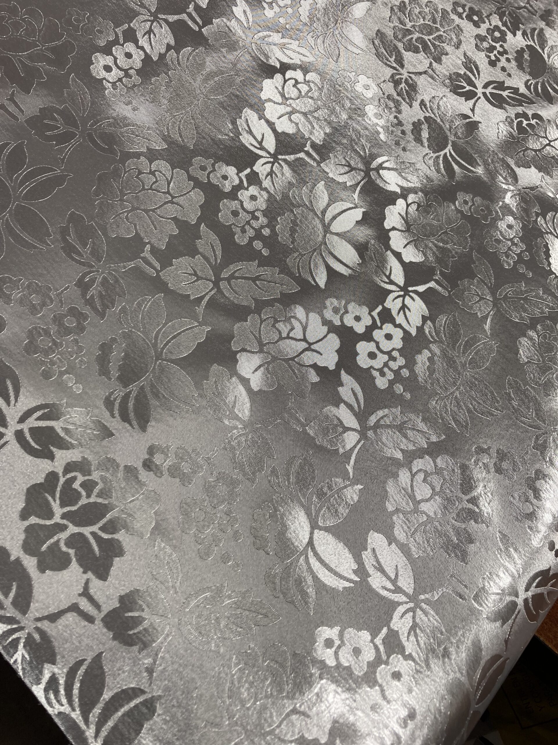 Mantel PVC Orquidea metal flores