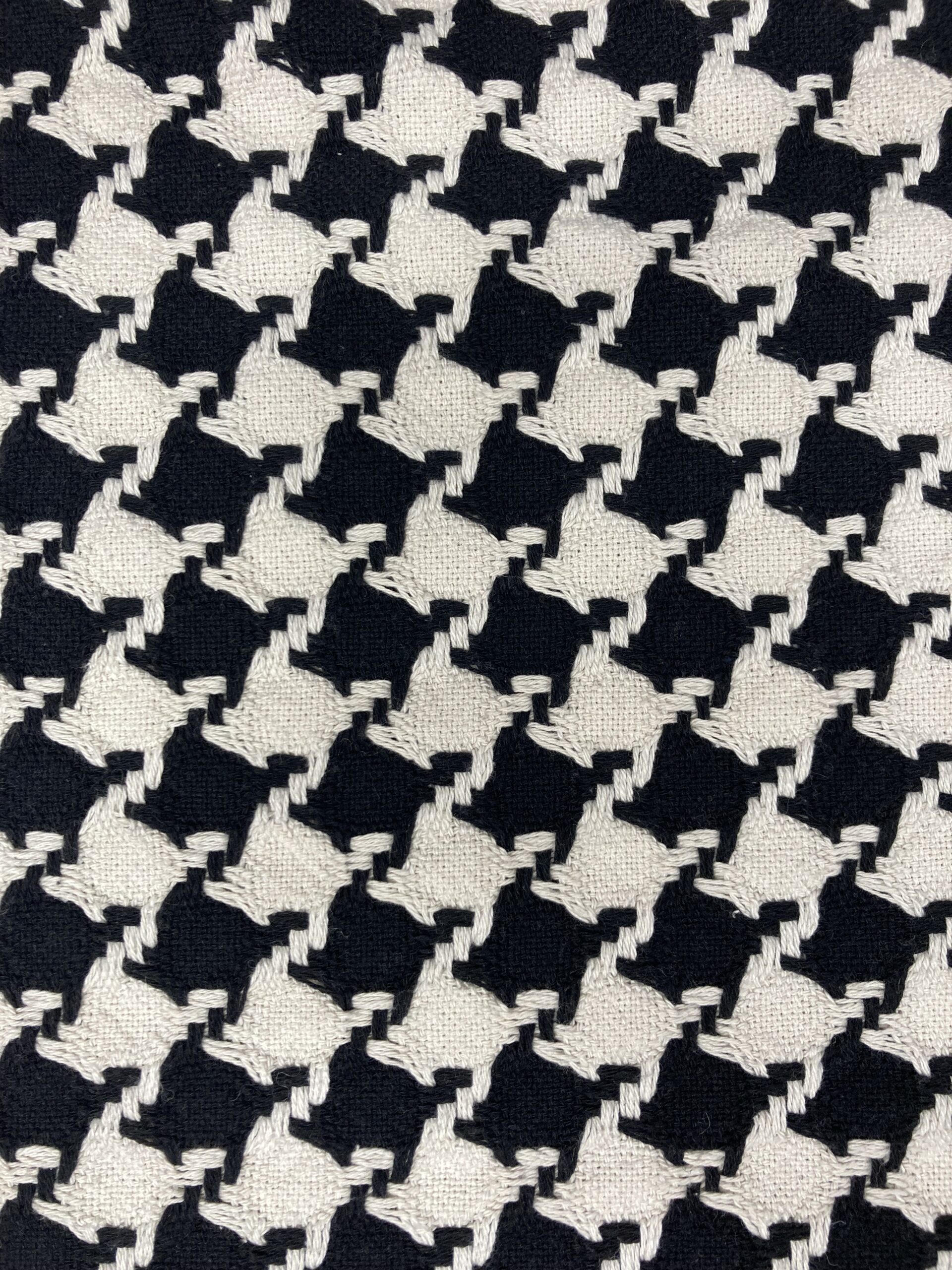 Chanel tweed pata de gallo blanco/negro