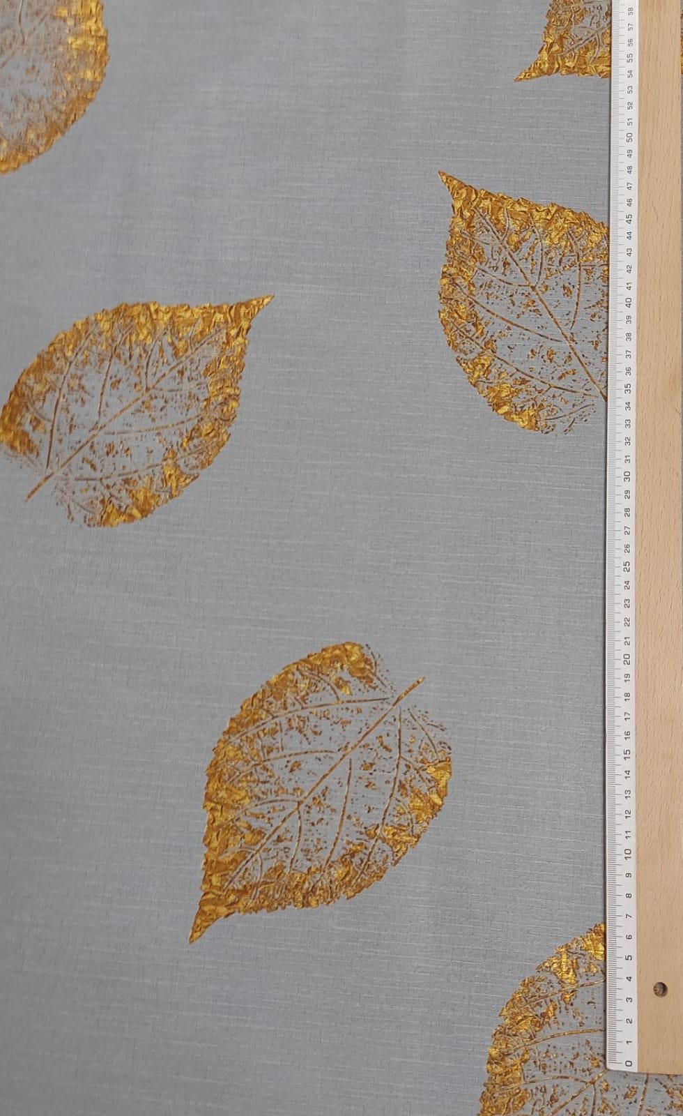 Mantel PVC Margarita gris hojas