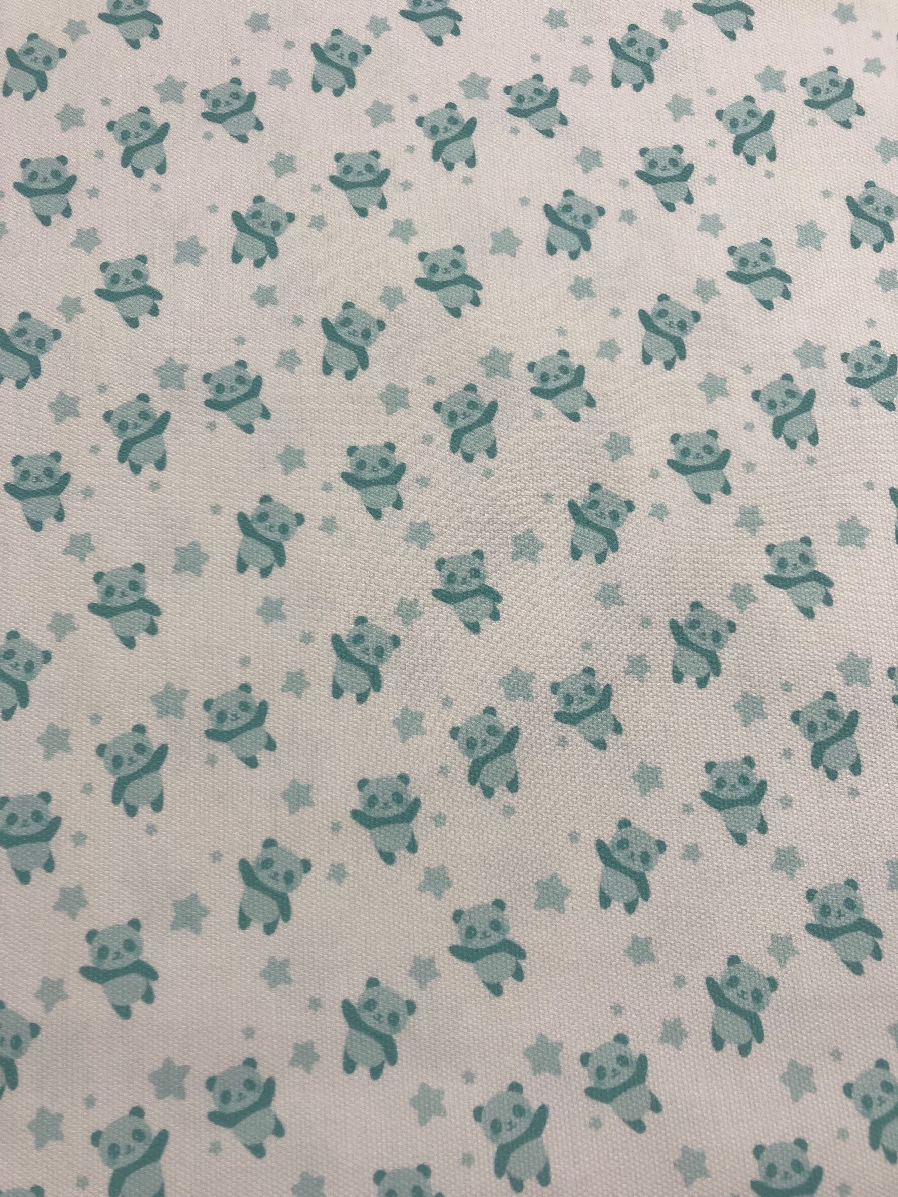 Pique canutillo pandas mint