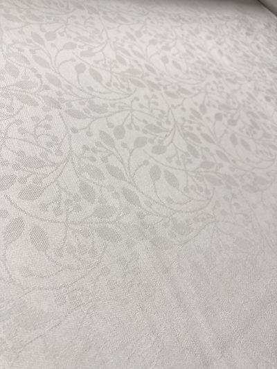 Mantelería Damasco blanca