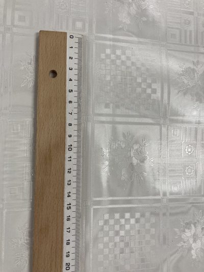 Mantel PVC transparente decorado