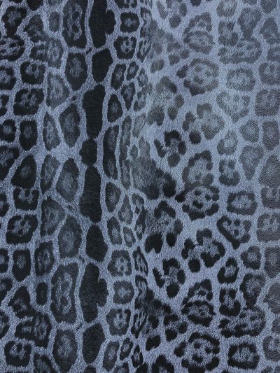 Polipiel animal print gris