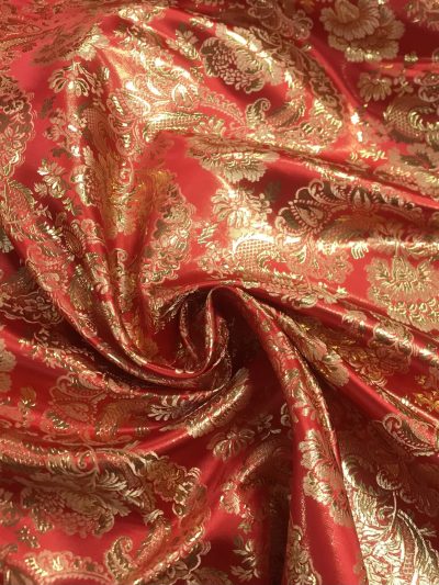 Brocado Jaimas D7 rojo