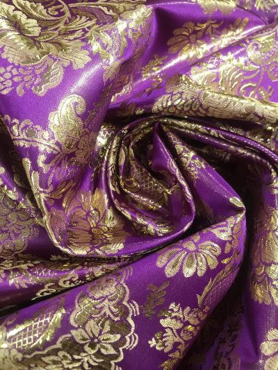 Brocado Jaimas D7 púrpura