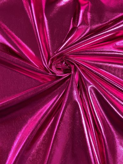 Lycra metalizada fucsia