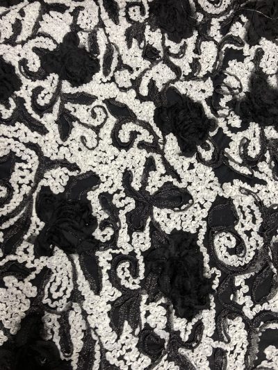 Punto cintas blanco/negro