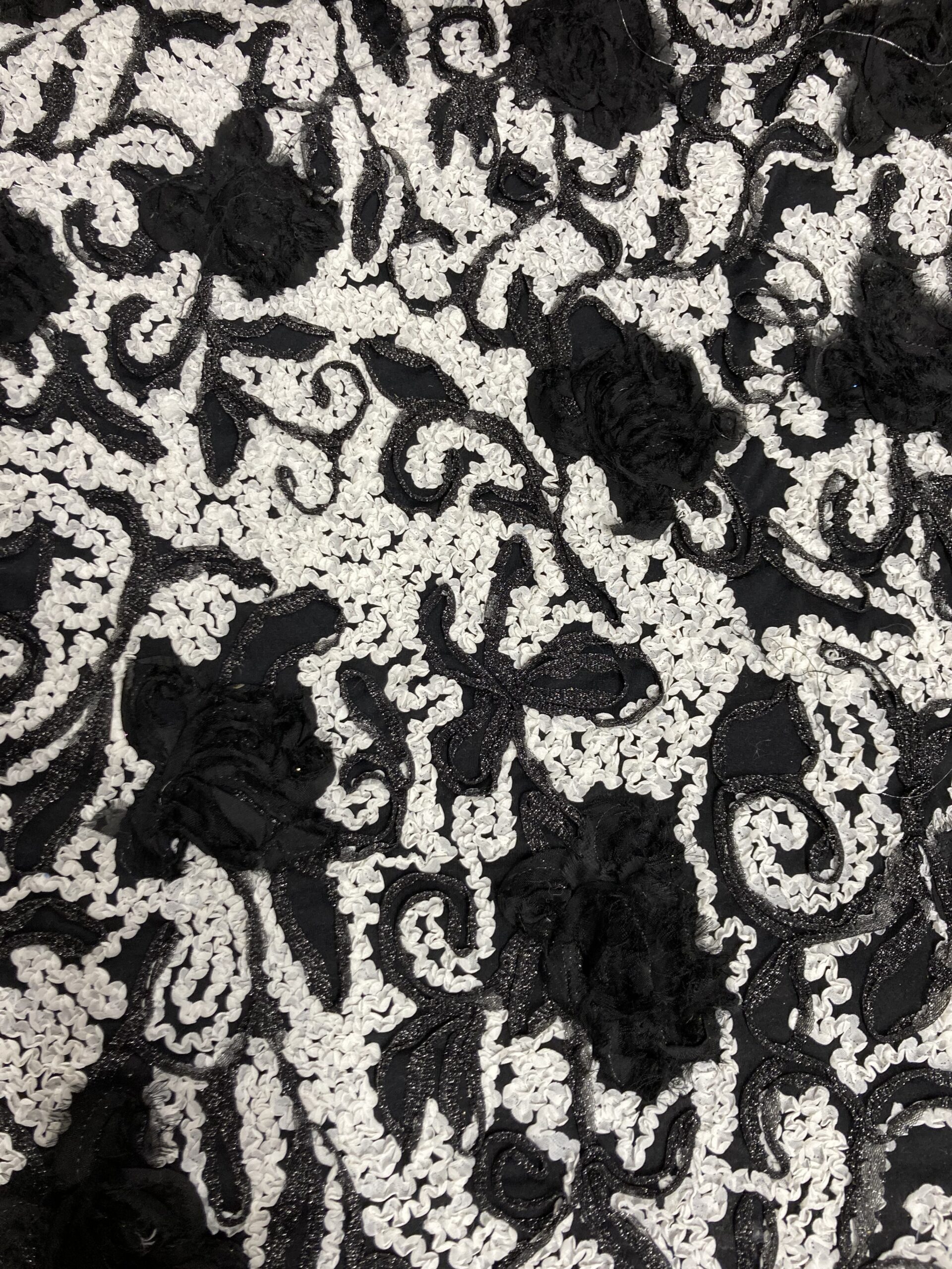 Punto cintas blanco/negro