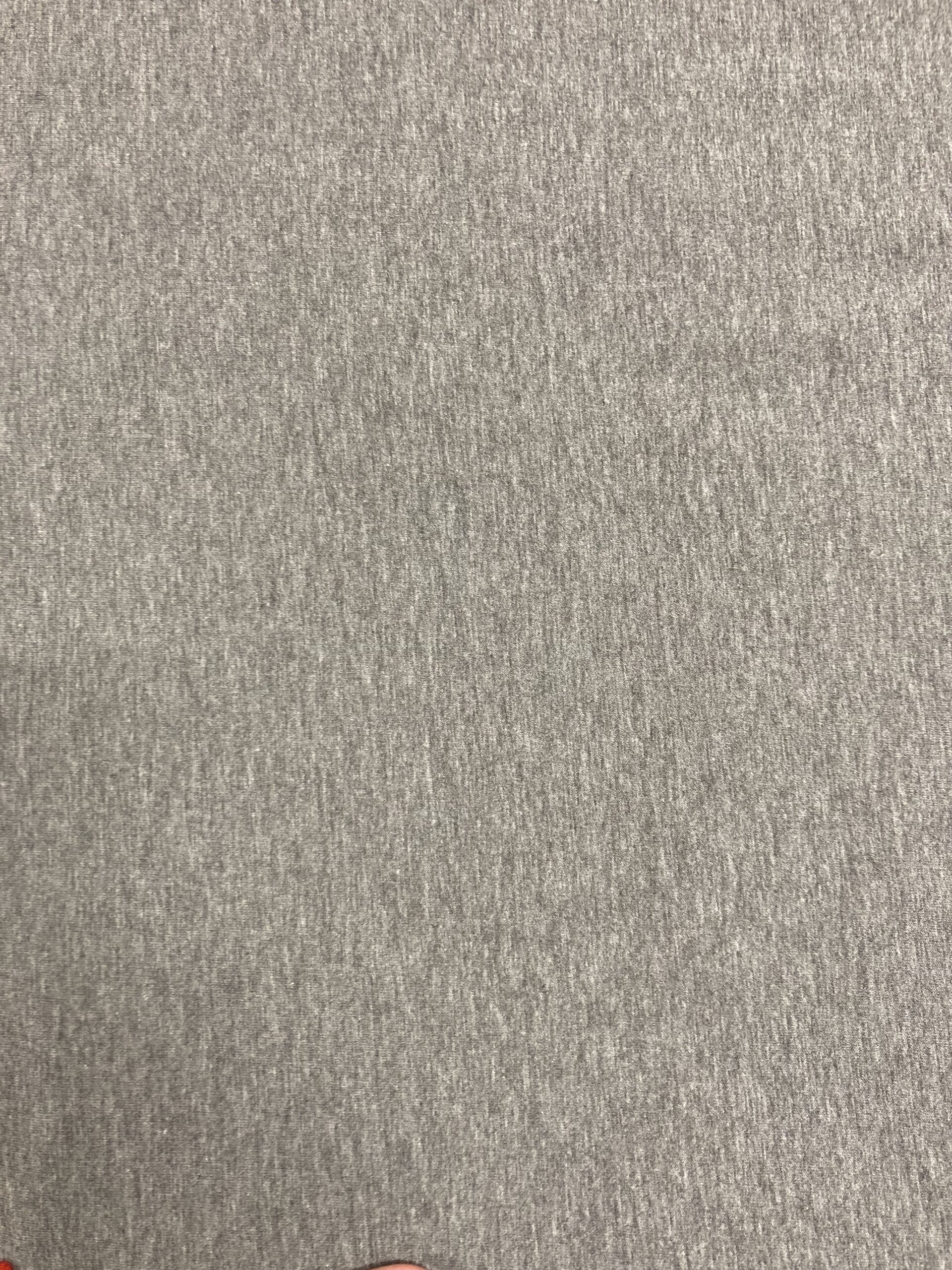 French terry perchado gris claro jaspeado