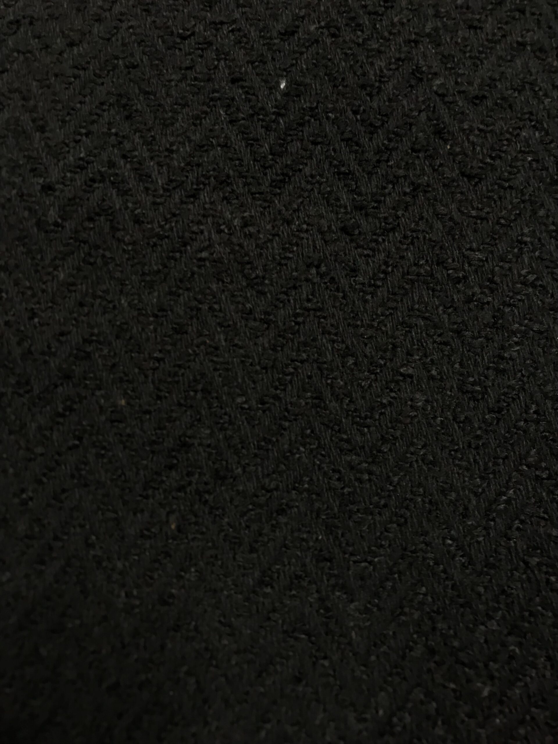 Chanel tweed espiga negro