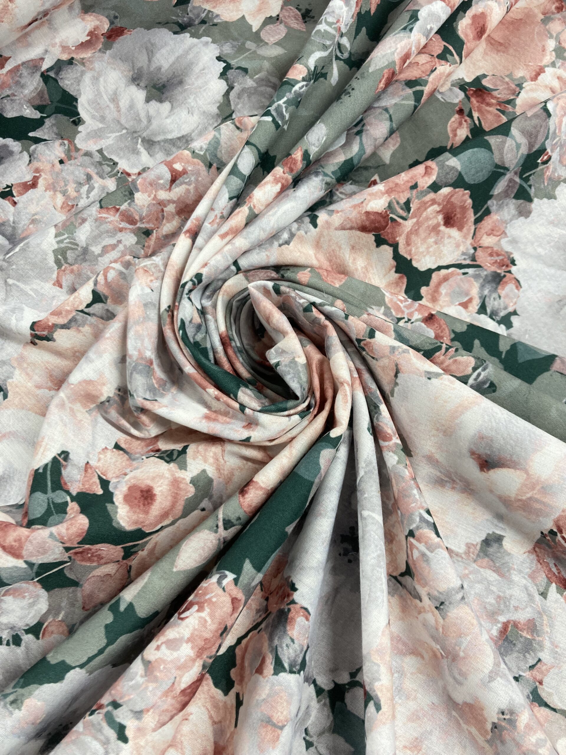 Popelín Boston verde 116***