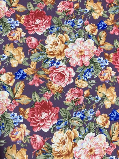 Popelín Boston berenjena 113***