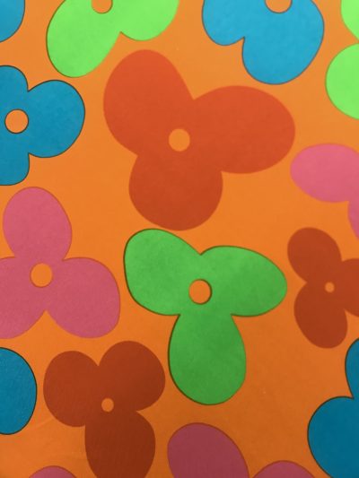 Strech flower naranja