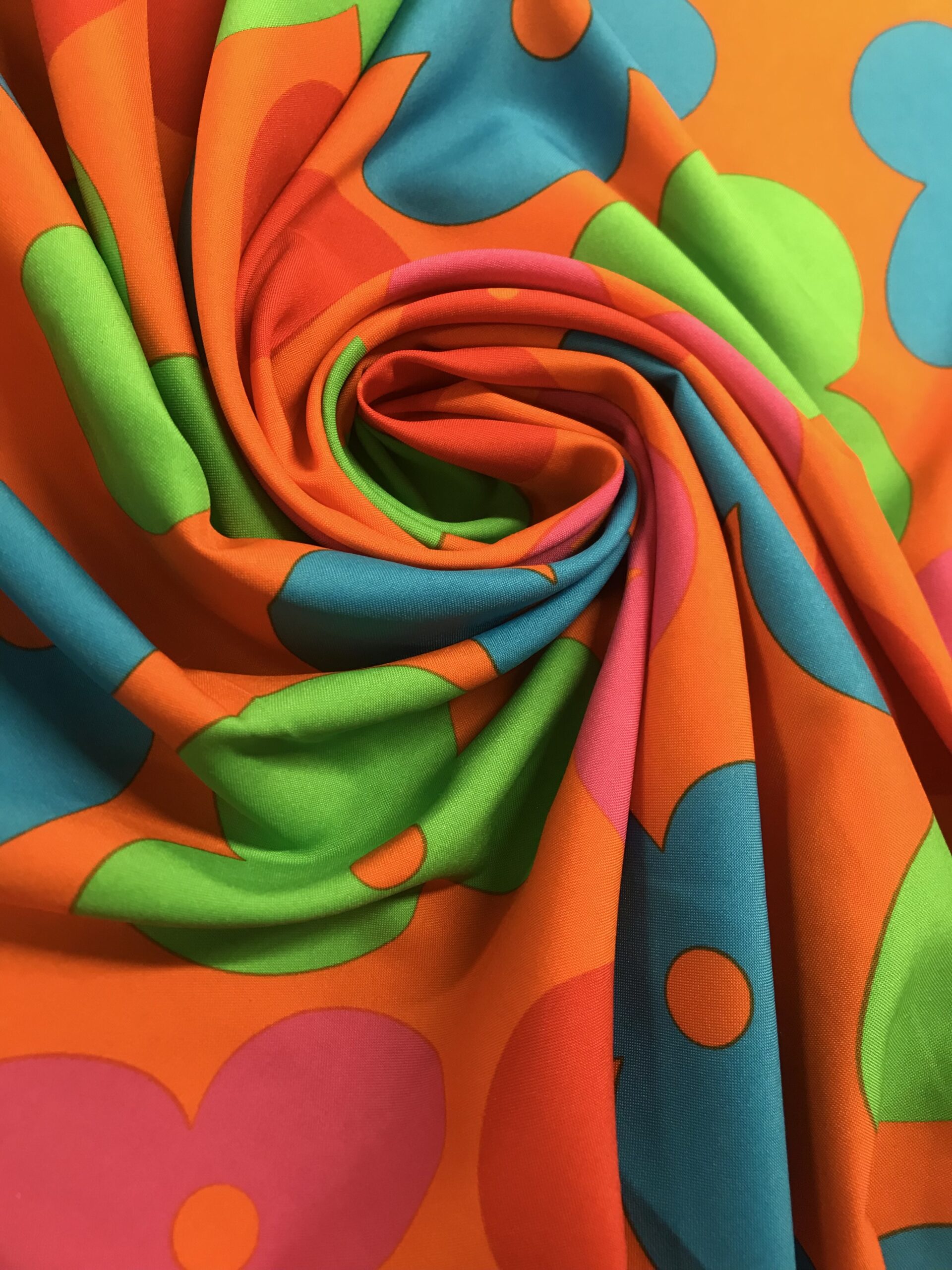 Strech flower naranja