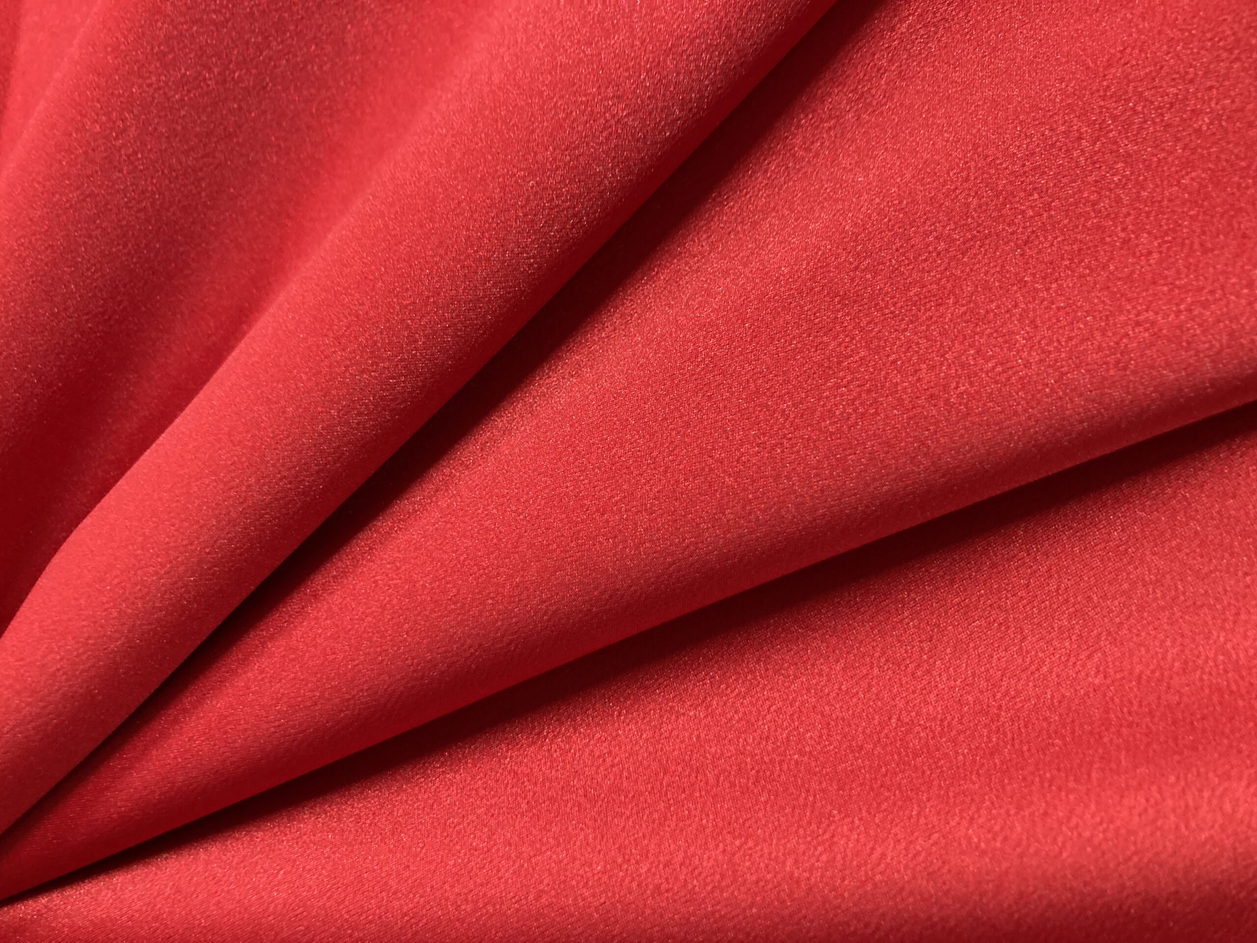 Crepe Satén Venecia Rojo