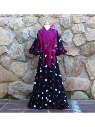 Patrones Nº9637 vestido Rociero de niña