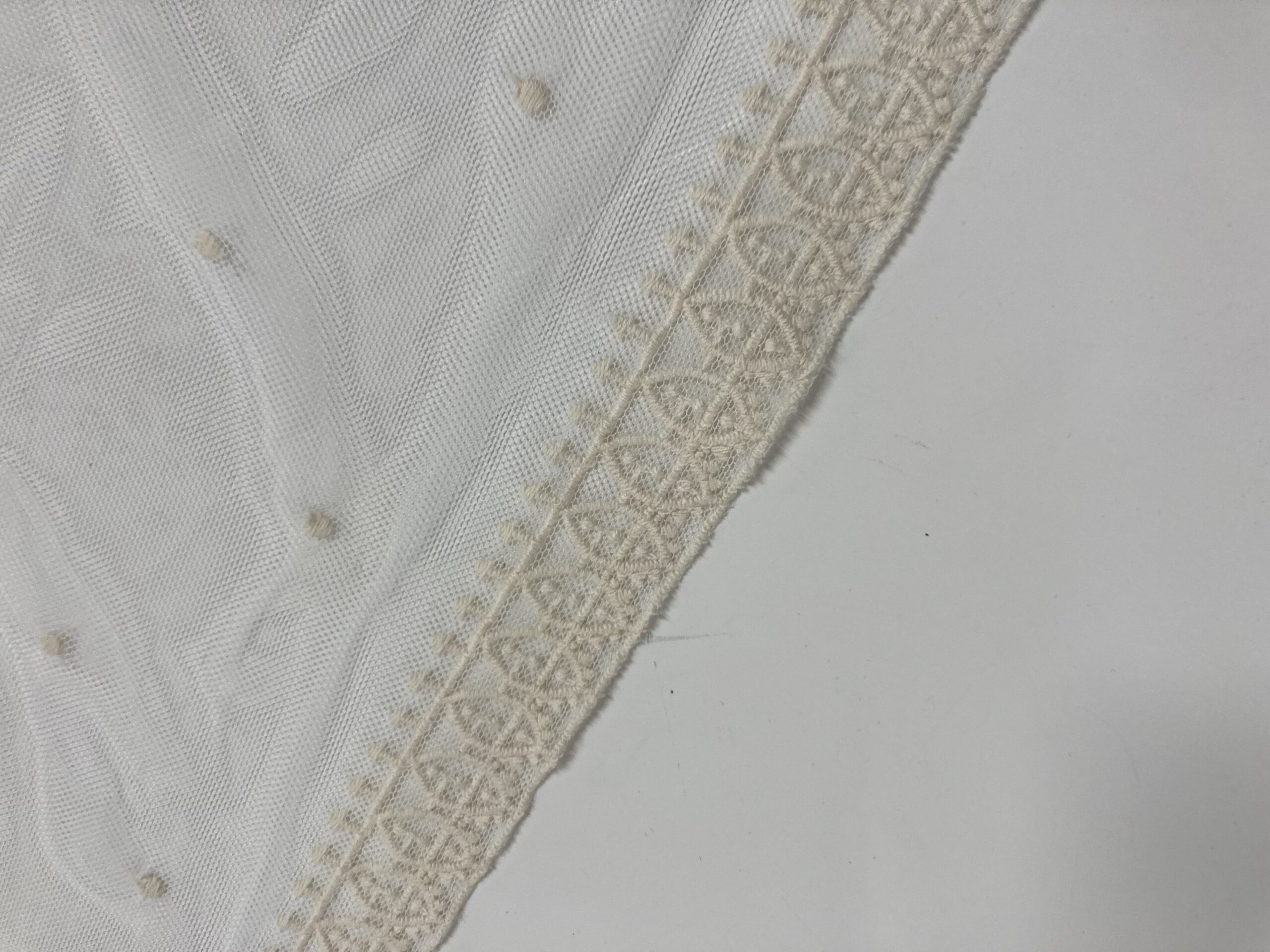 Tul bordado Vera Beig