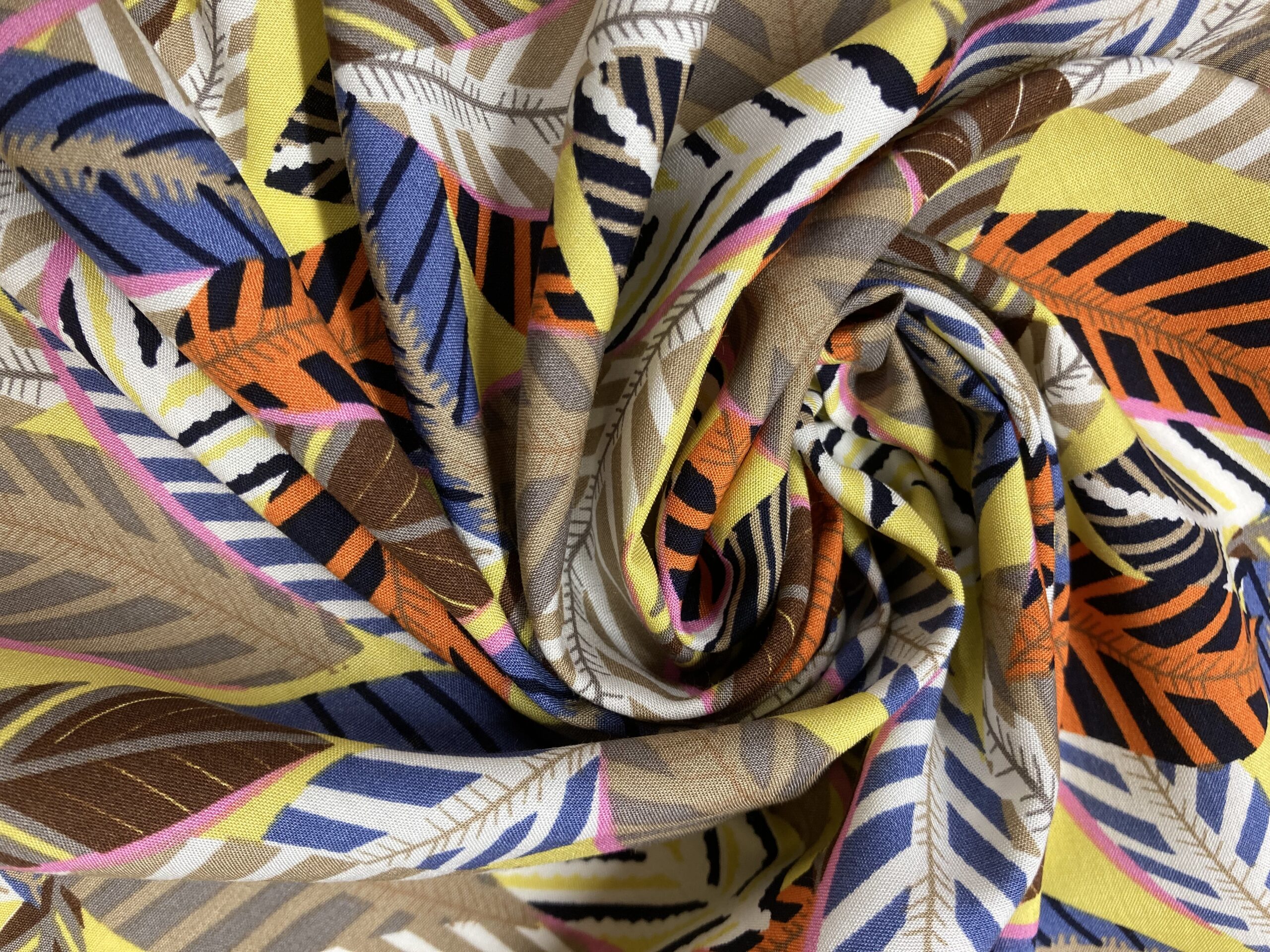 Viscosa hojas f.amarillo