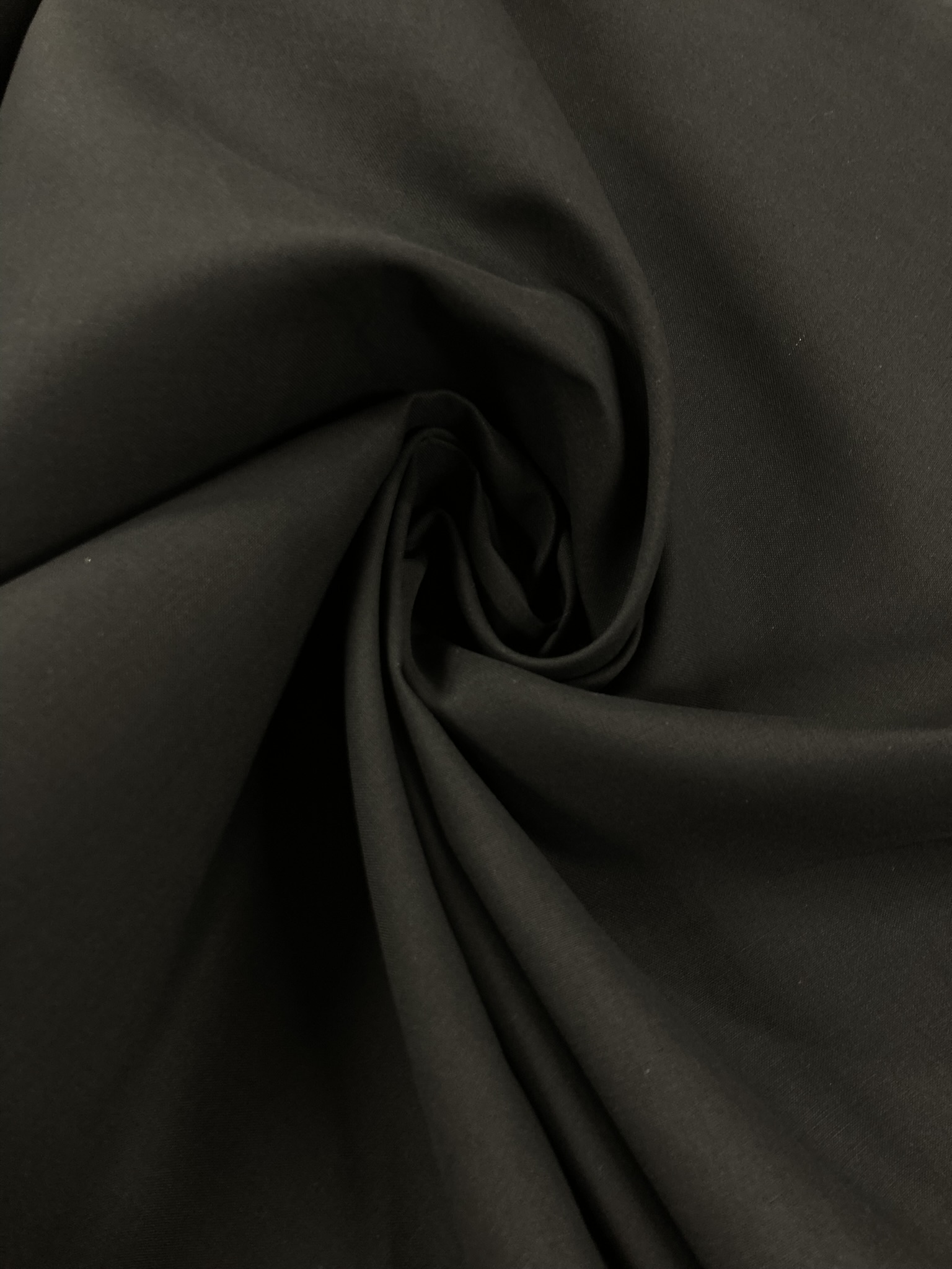 Algodón liso mali negro