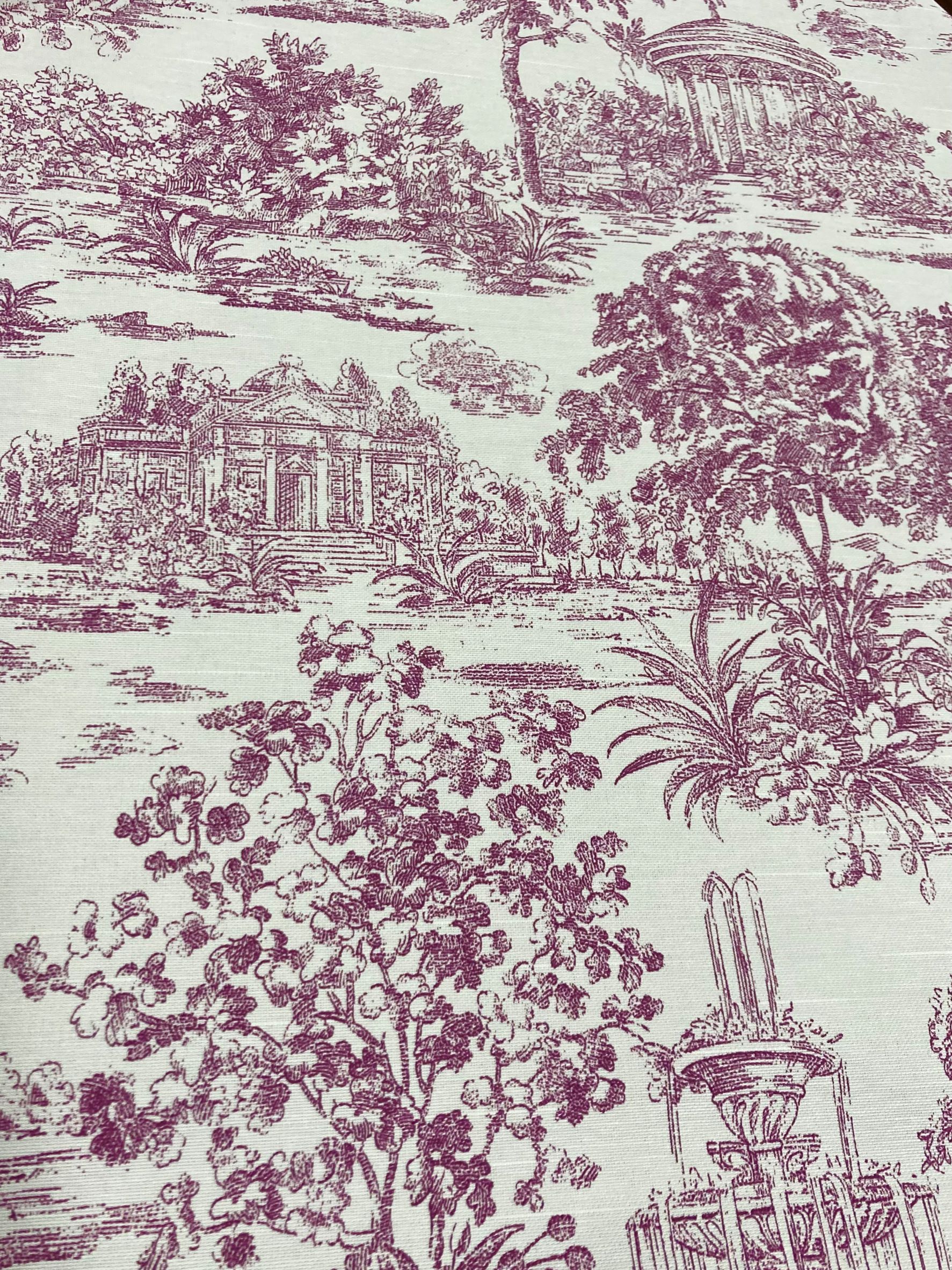 Mantelería panamá toile de jouy