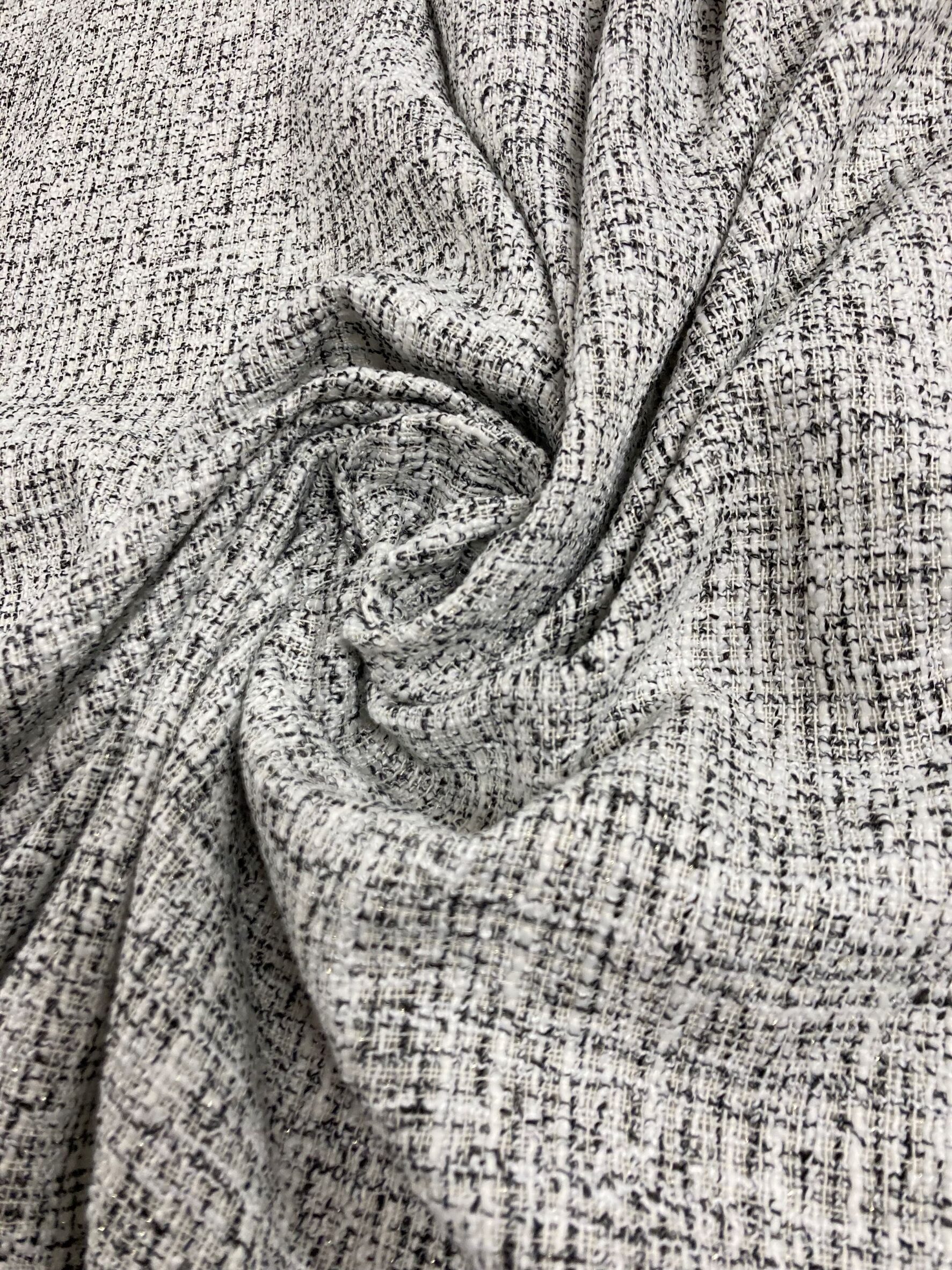 Chanel tweed verano negro