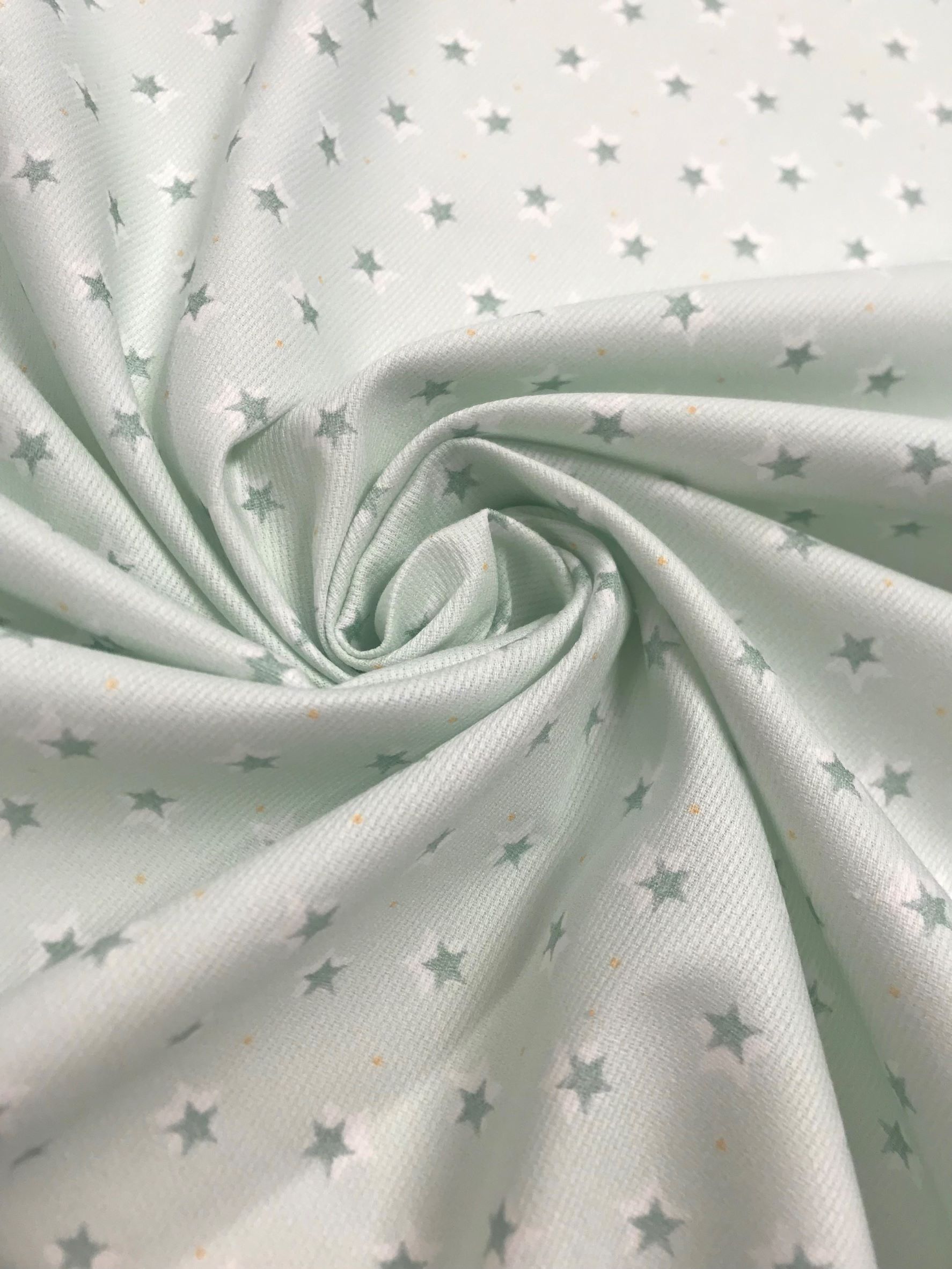 Pique Toy Estrellitas Verde Mint