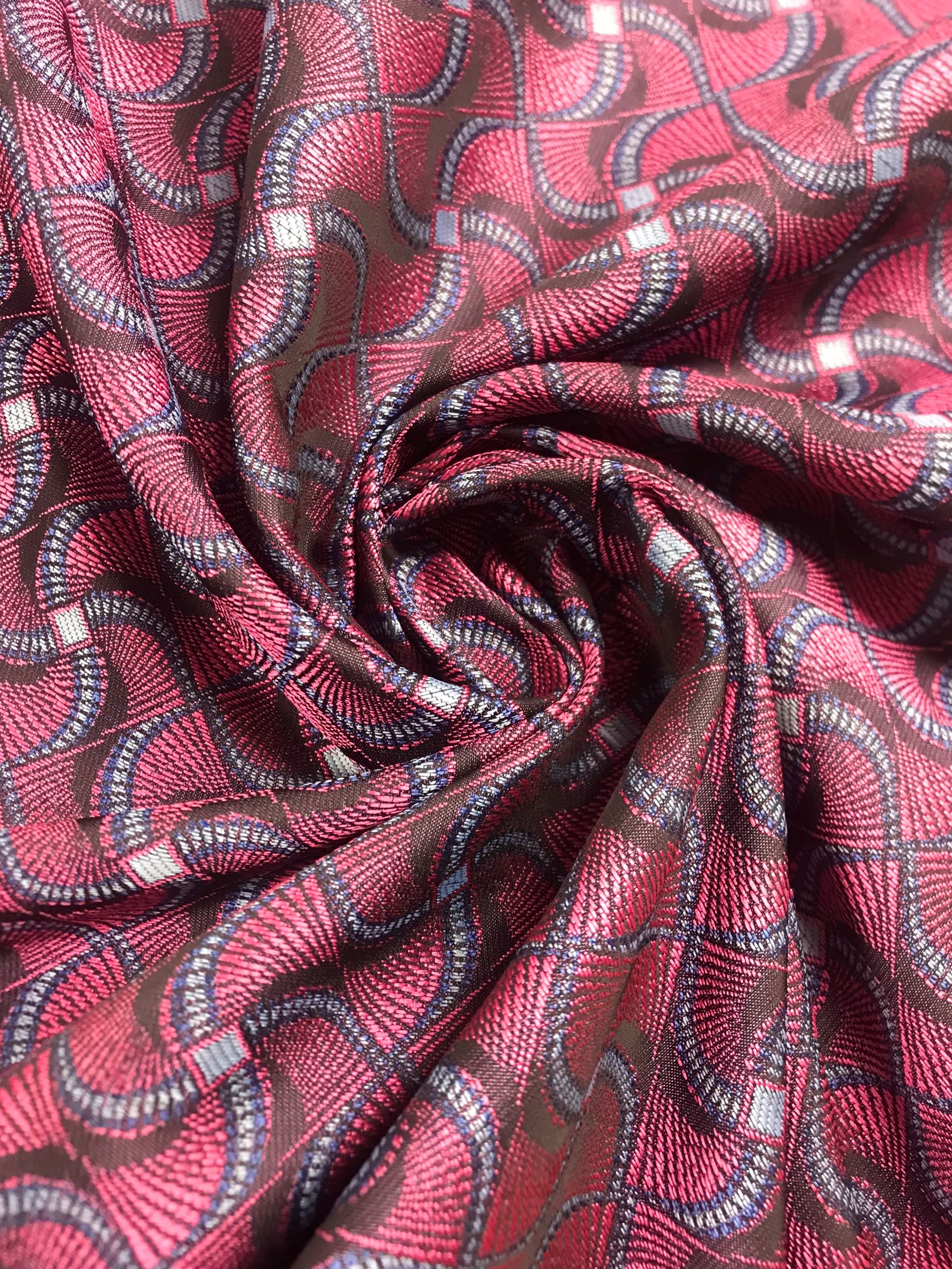 Jacquard Luciana fuxia