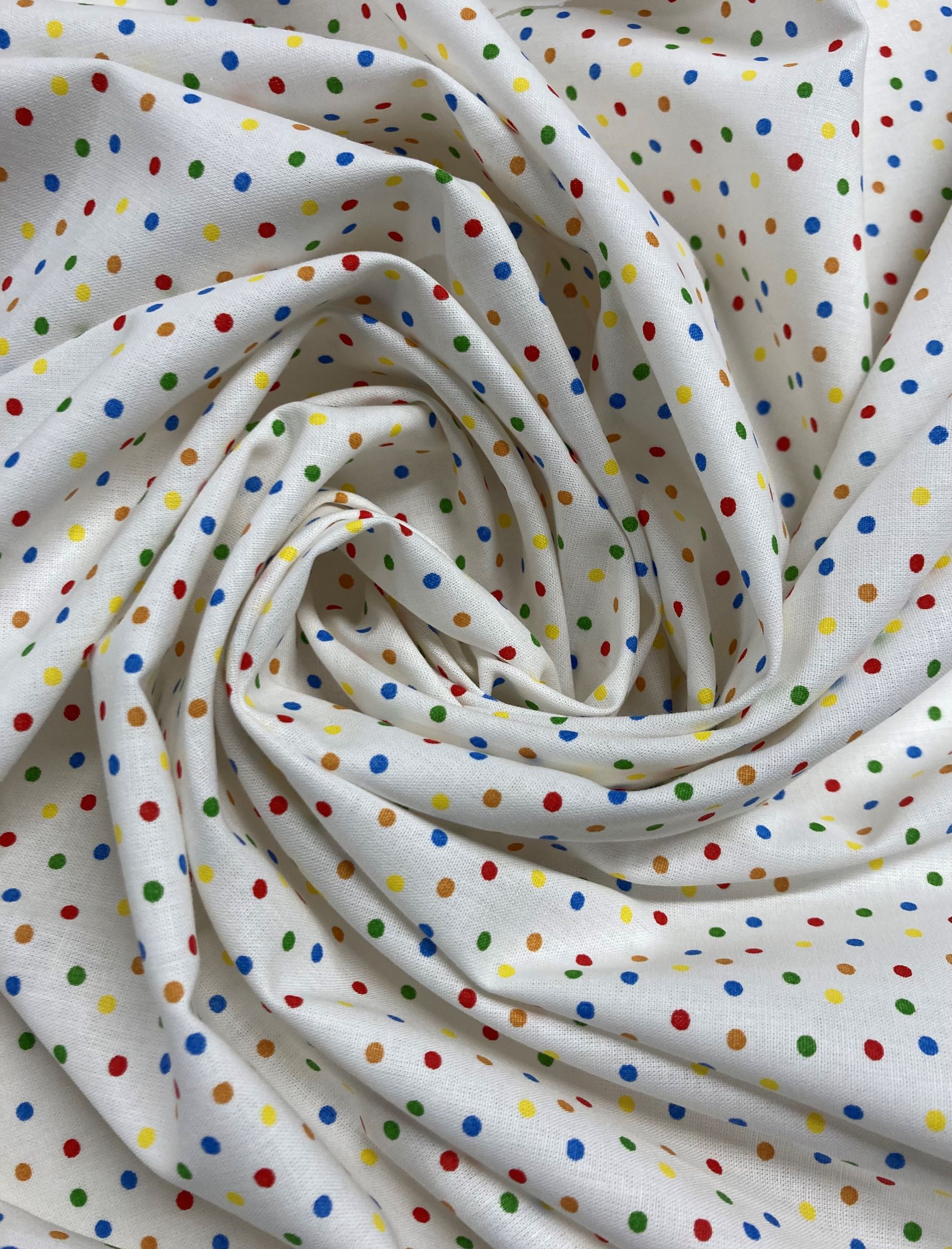 Algodón Parchís Lunares