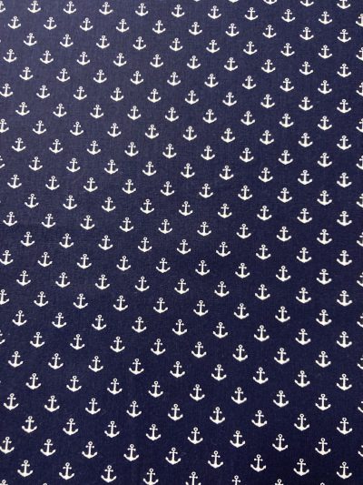 Algodón Marinero Anclas