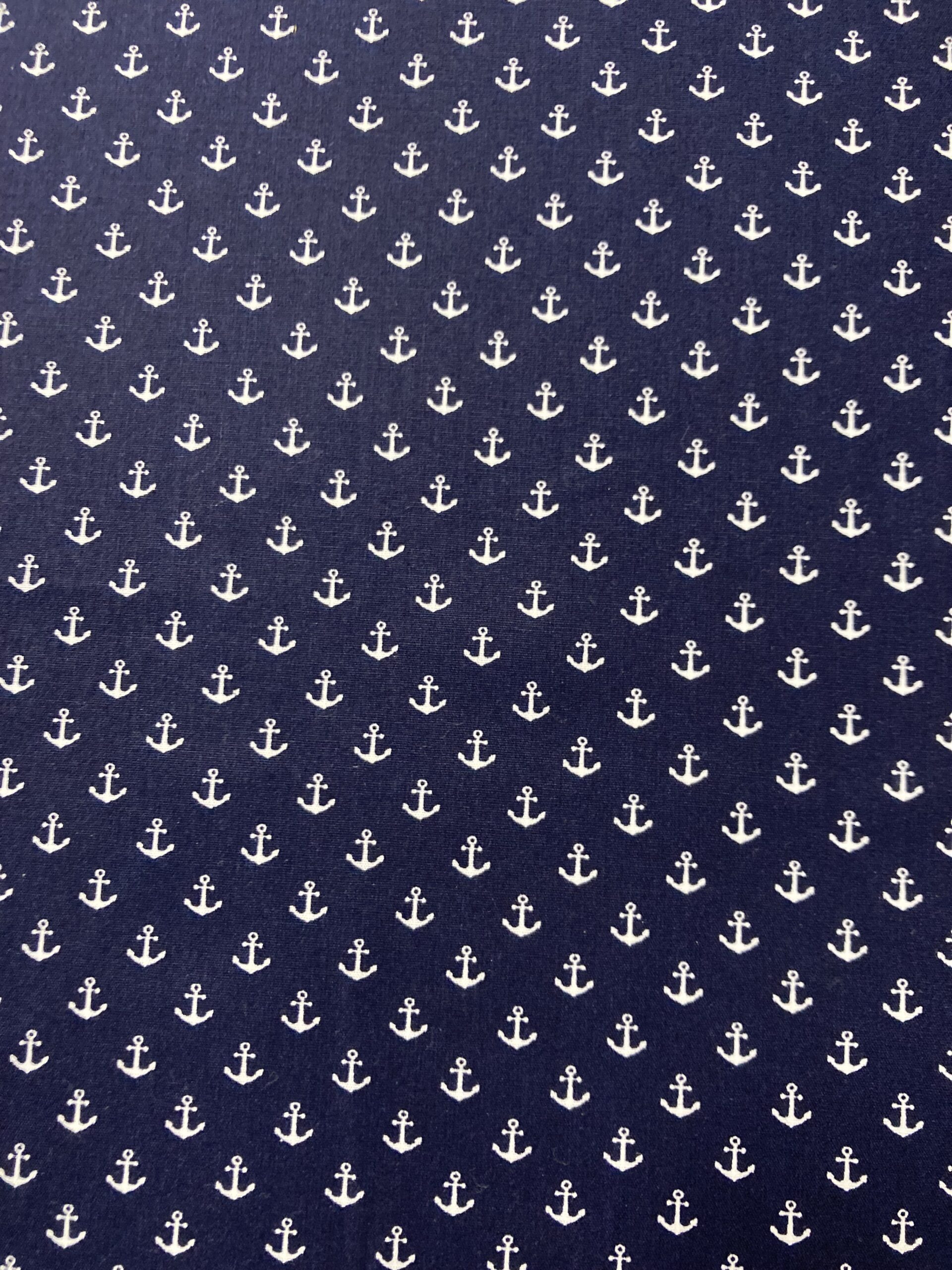 Algodón Marinero Anclas