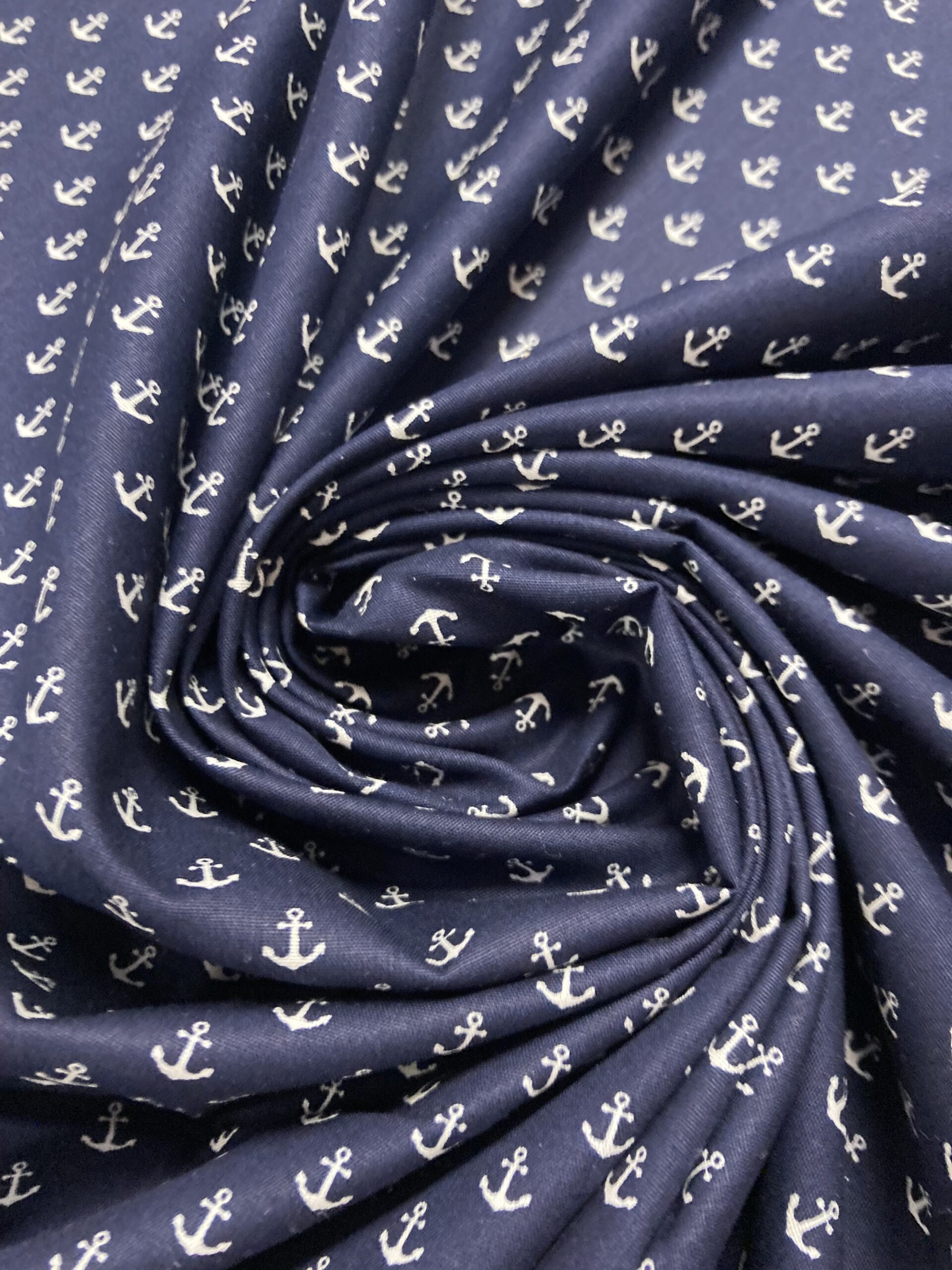 Algodón Marinero Anclas