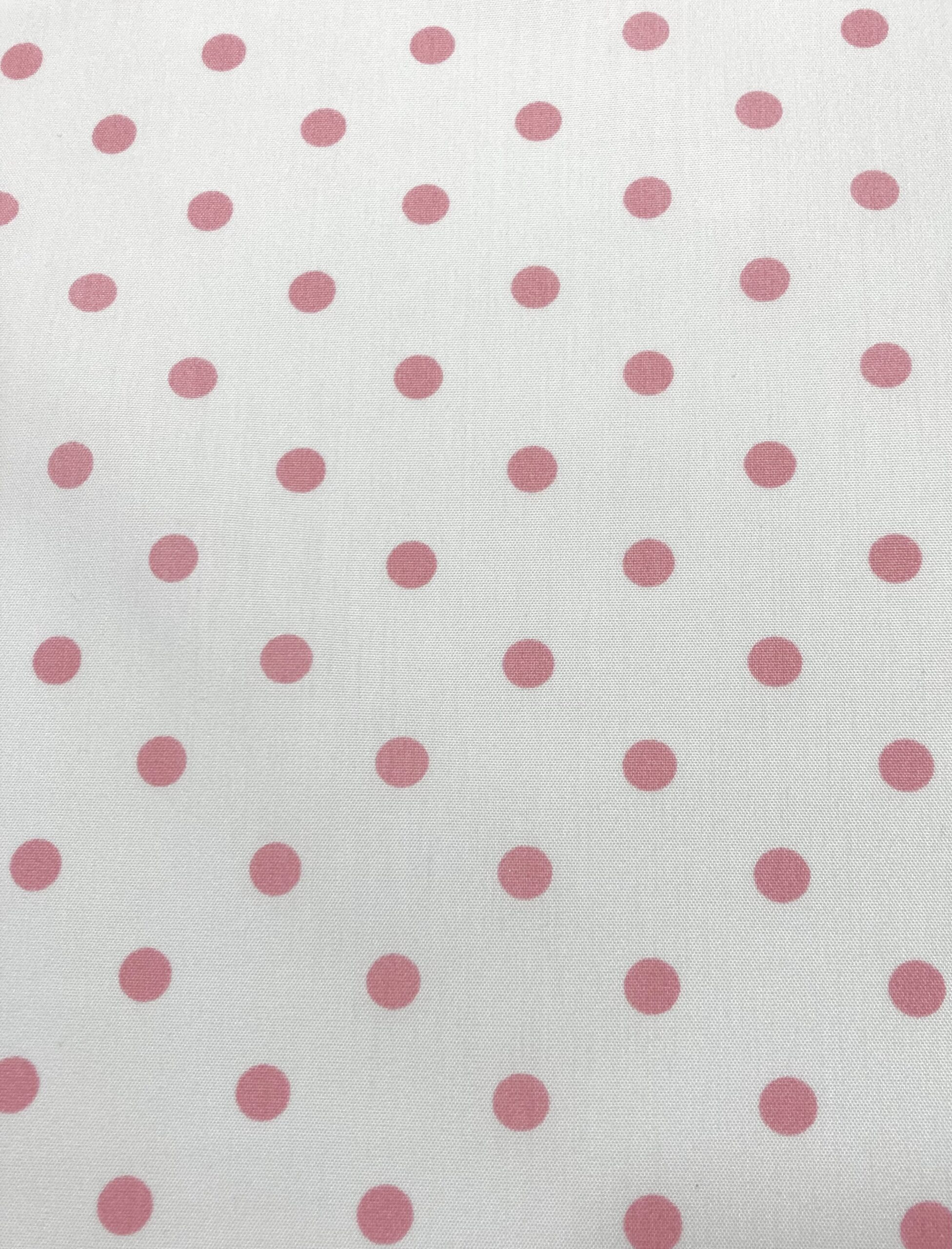 Popelín Flamenca lunar rosa 3mm-