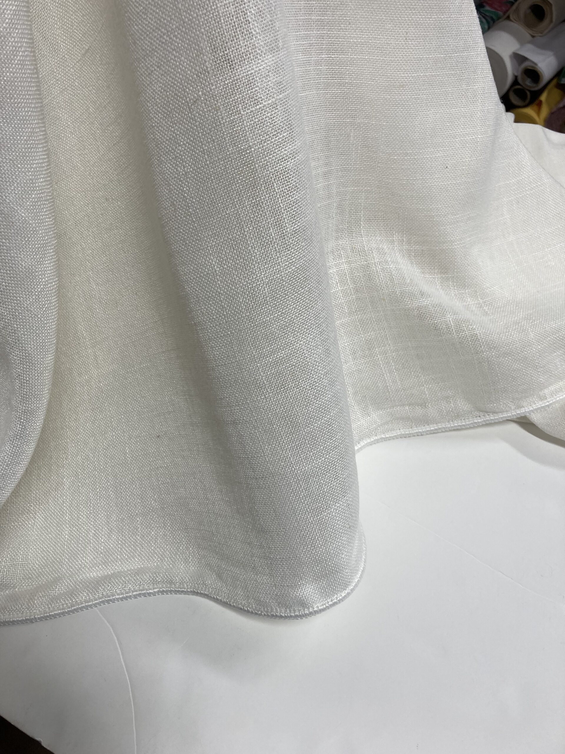 Visillo Roma color crudo