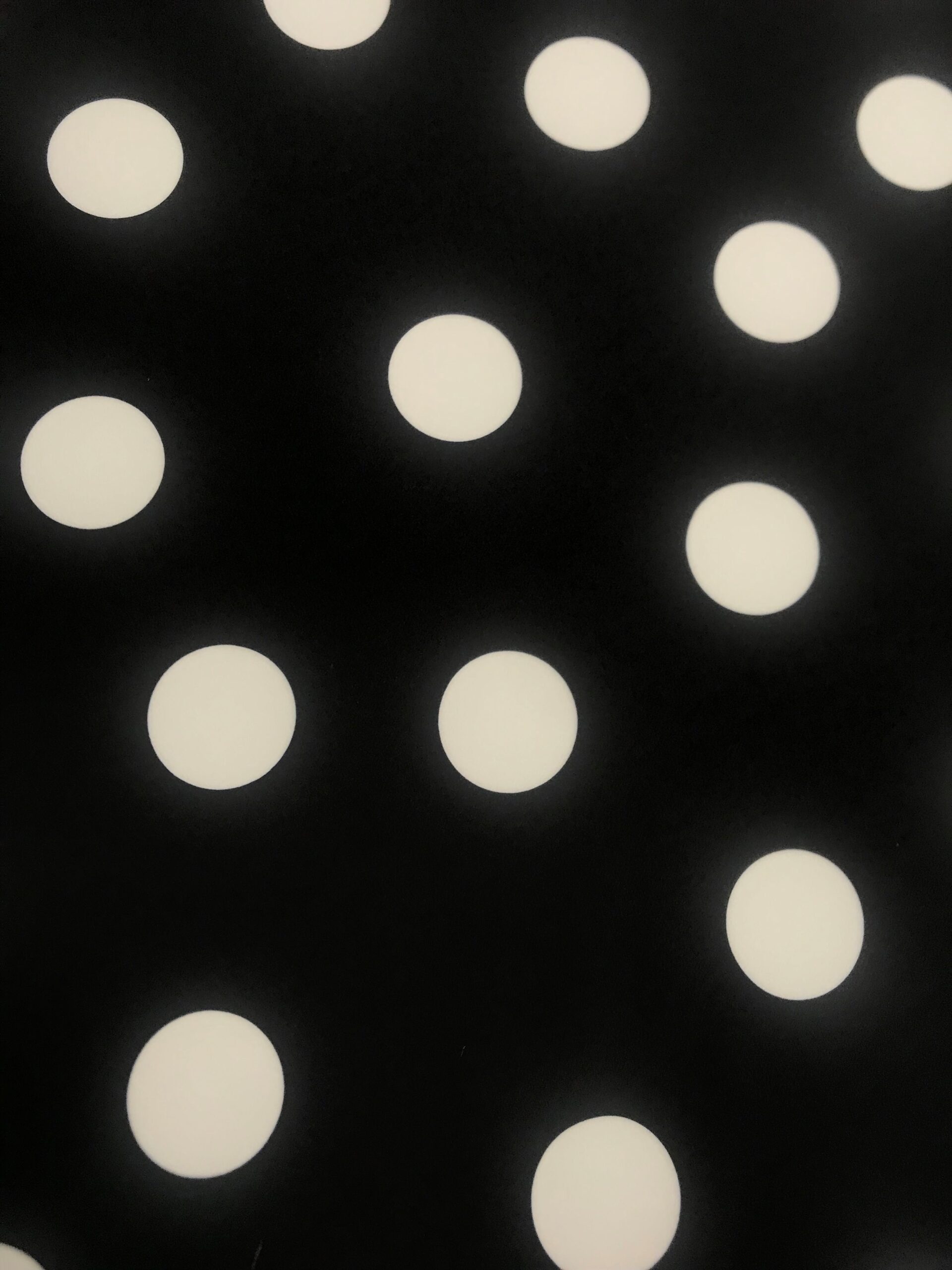 Bielástico lunar blanco f.negro 4.5 cm-