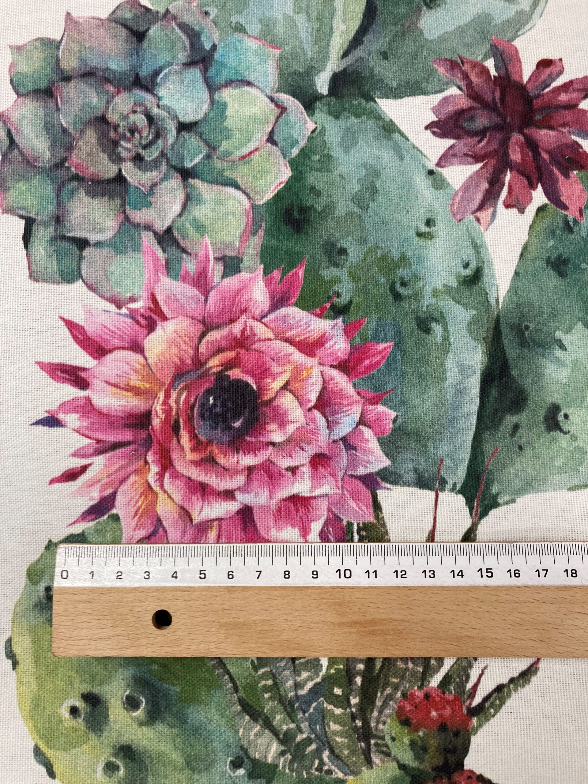 Mantelería Anti-Manchas Resinada Cactus