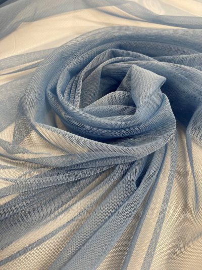 Tul Suave Caído Azul oscuro empolvado