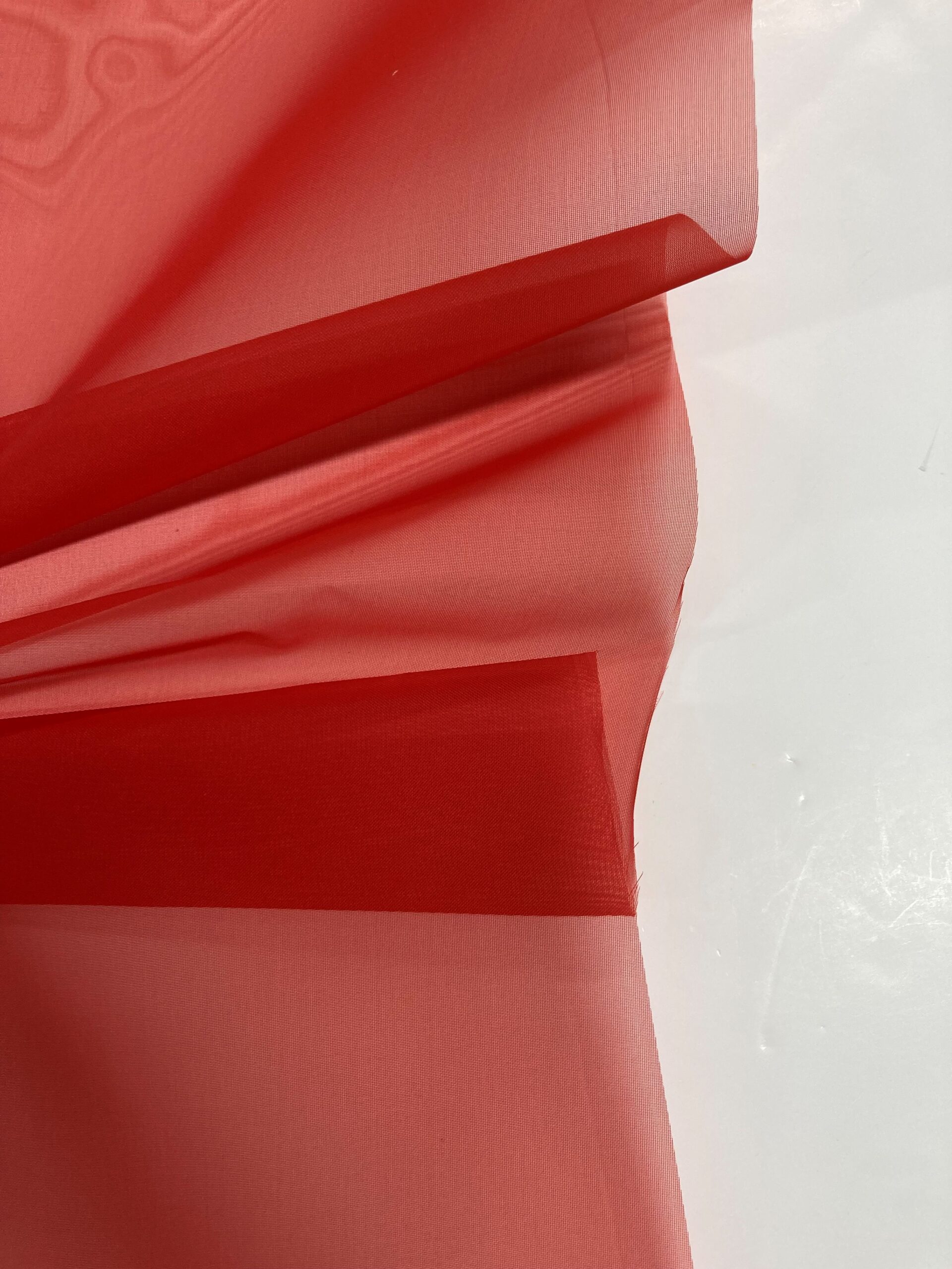 Organdí Flamenca rojo